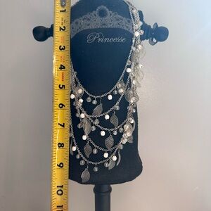 Necklace and matching earrings